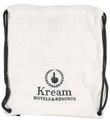 Kreem Hotel Bag Turn-Beutel flauschige Tasche 9161-5608/0101 Weiß/Schw...