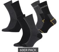 60 Paar STAPP Mega Allround Thermo-Socken & Arbeits-Socken Baumwoll-St...