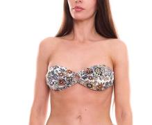 O´NEILL Damen Bikini-Oberteil mit Allover Blumen-Print Bandeau-Bikini ...