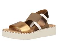 RAPISARDI MARA Damen Sommer-Schuhe Riemen-Sandale Plateau-Schuhe Made ...