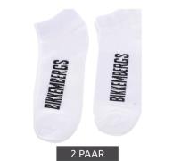 2 Paar BIKKEMBERGS Herren Baumwoll-Socken mit kleinem Markenschriftzug...