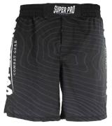 SUPER PRO MMA Kampfsport-Shorts mit Klettverschluss am Bund Sport-Hose...