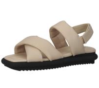 högl Damen Sandalette Echtleder Sommer-Schuhe mit gepolstertem Riemen ...