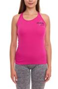 MAUI SPORTS Damen Neckholder-Top ärmelloses Sommer-Shirt mit Logo-Prin...