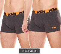 2er Pack KTM Herren Unterhose weiche Boxershorts aus Baumwolle 1BCX2AS...