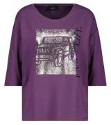 monari Damen Freizeit-Shirt mit 3/4-Arm T-Shirt mit großem Glanz-Print...