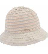 SEEBERGER Bucket Hat Sommer-Mütze im Lagen-Look gestreifte Kopfbedecku...