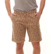 BLEND Herren kurze Hose zeitlose Chino-Shorts mit Feder-Print Allover ...