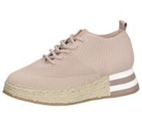 La Strada Damen Echtleder-Schuhe modische Freizeit-Sneaker Espadrilles...