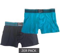 2er Pack REPLAY Herren Retro Boxershorts Baumwoll-Unterwäsche I101235-...