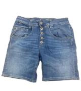 PLEASE P88A Damen Jeans-Shorts stylische Denim-Hose mit Five-Pocket-St...