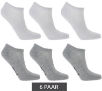 6 Paar TASTIQ Sneaker-Socken schlichte Baumwoll-Socken in Geschenkbox ...