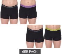 6er Sparpack Kappa Herren Boxershorts mit Marken Schriftzug und Logo U...