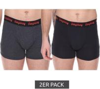 2er Pack REPLAY Herren Retro Boxershorts Baumwoll-Unterwäsche I101189 ...