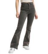 Denim Project Damen High-Rise Denim-Hose Baumwoll-Hose Schlag-Hose All...