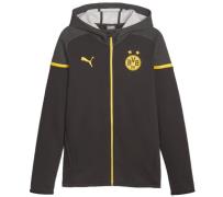 PUMA BVB Casuals Hooded Jacket Herren Sweat-Jacke sportliche Kapuzen-J...