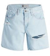 LEVI´S Silvertab Damen Shorts im Destroyed-Look Baumwoll-Hose Denim ku...