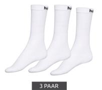 3 Paar hummel Basic Sport-Socken mit Marken-Schriftzug Baumwoll-Strümp...