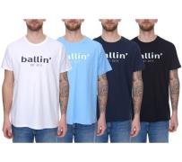 Ballin Est. 2013 Herren nachhaltiges Baumwoll-Shirt mit Logo-Print auf...