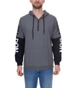 vsct LonDon 2In1 Herren Hoodie im 2-in-1-Look Baumwoll Kapuzen-Pullove...