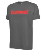 Hummel Herren T-Shirt Baumwoll-Shirt mit Logo-Print Sport-Shirt 225508...