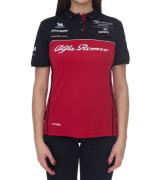 ALFA ROMEO Damen Polo-Shirt Freizeit-Shirt Kurzarm-Shirt ARR_RTCPOW21 ...