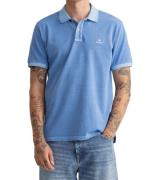 GANT Sunfaded Day Blue Herren Polo-Shirt Regular Fit Baumwoll-Shirt pa...