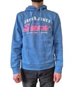 JACK & JONES Herren Kapuzen-Pullover Baumwoll-Pullover mit JACK & JONE...