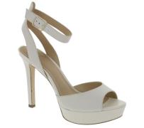 GUESS Schuhe Plateau-Sandale stylische Damen Echtleder Peeptoe-Pumps W...