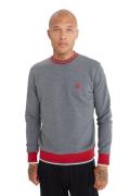 JIMMY SANDERS Rundhals-Pullover cooler Herren Sweater Slim Fit Bruno A...