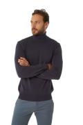 JIMMY SANDERS Rollkragen-Pullover stilvoller Herren Strick-Pulli Slim ...