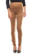 Laura Scott Hose modische Damen Velourslederimitat-Hose mit Stretchqua...