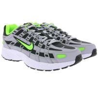 NIKE Retro-Schuhe atmungsaktive Herren 90s Sneaker P-6000 Grau