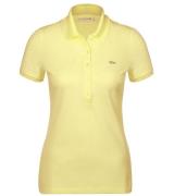 Lacoste Polo-Shirt modernes Damen Polo-Hemd mit halber Knopfleiste Gel...