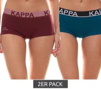 2er Pack Kappa Unterwäsche Hipster weiche Damen Panties 707152 19-4517...