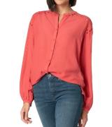 Pepe Jeans Dori Langarm-Bluse modische Damen Sommer-Bluse mit Lochmust...