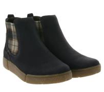 ara Stiefeletten angesagte Damen Echtleder Chelsea-Boots mit karierten...