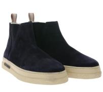 GANT Chelsea Winter-Boots wärmende Damen Veloursleder-Stiefel mit Woll...