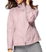 GIL BRET Übergangs-Jacke glänzende Damen Outdoor-Jacke Steppjacke Rosa