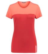 Meru Perama Rundhals-Shirt angesagtes Damen T-Shirt in Colour-Blocking...