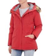 Pepe Jeans Outdoor-Jacke wärmender Damen Parka mit flauschigem Webpelz...