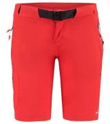 me°ru´ Porto Sommer-Shorts funktionelle Damen Trekking-Hose Rot