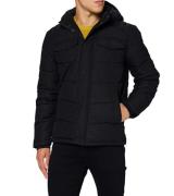 JACK & JONES Herren Stepp-Jacke Winter-Jacke Regan Puffer Schwarz