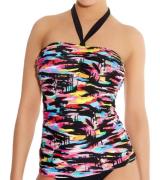 Freya Damen Tankini gemustertes Bikini-Oberteil mit Neckholder 70D Bun...