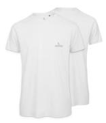 PORTOFINO Herren T-Shirt nachhaltiges Rundhals-Shirt Weiß