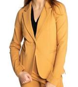 ZHRILL Salma Damen Blazer eleganter Business-Blazer 87569329 Curcuma