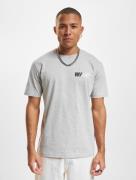 WOOD WOOD Ace Dealership T-Shirt grau meliert