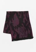 roberto cavalli Schal Schwarz/Rot