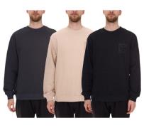 STONES Herren Baumwoll-Pullover zeitloser Basic-Sweater Sweatshirt Lan...