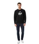 Soulland Vernon Herren Sweatshirt mit den Peanuts Frontprint und Logop...